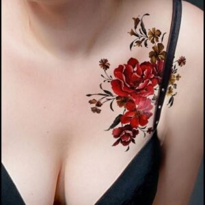 Geçici Çiçek Dövme Tattoo